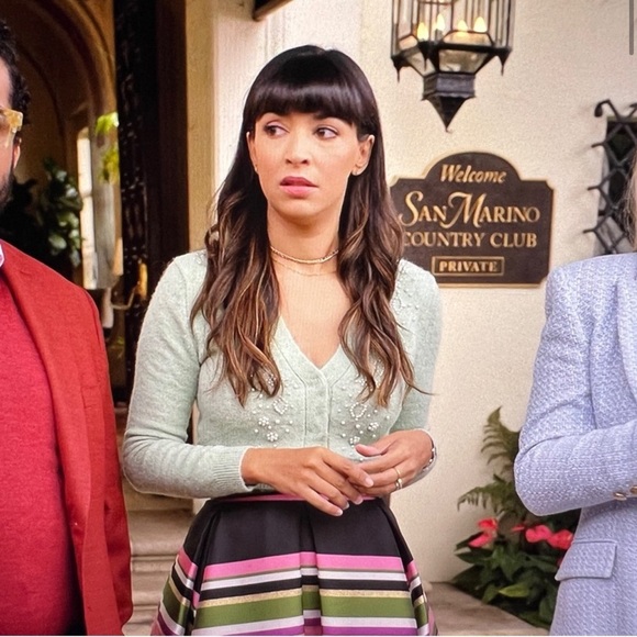 Zara cardigan sweater size medium alpaca wool mix pearl knit - Picture 12 of 14